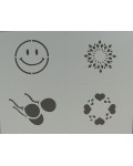 Miscellaneous Fun Designs airbrush stencil 