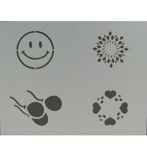 Miscellaneous Fun Designs airbrush stencil 