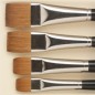 Flat brush Pure Sable 'Brights'