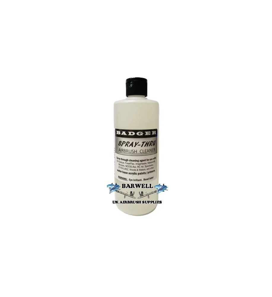 Badger Airbrush Spray-Thru Airbrush Cleaner