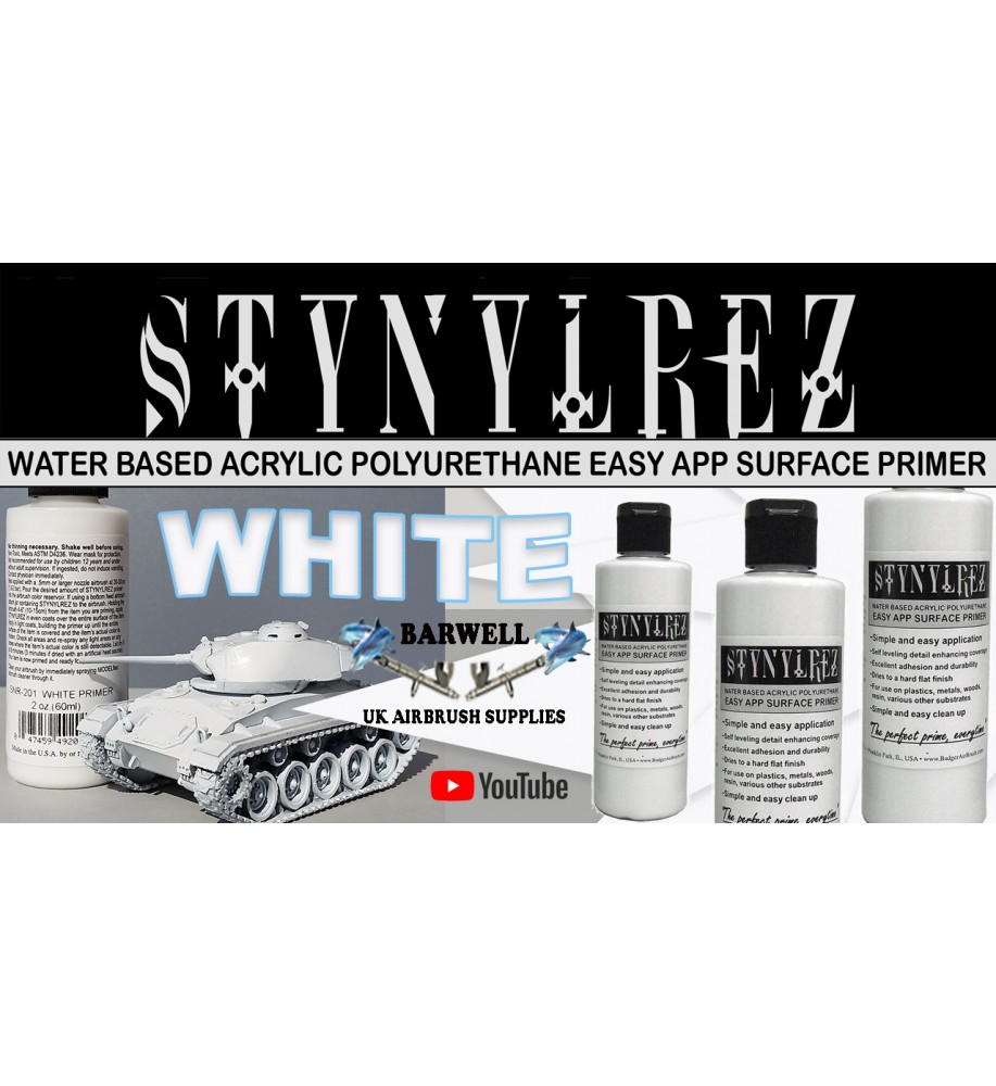 SNR-201 Stynylrez Primer White Badger SNR-201