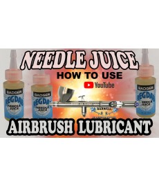 Badger Airbrush needle juice lubricant