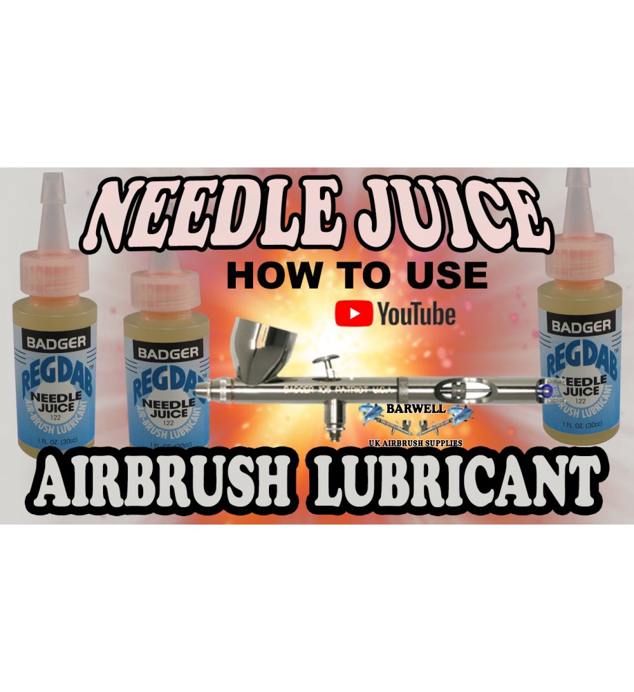Badger Air-brush Co. REGDAB Needle Juice Airbrush Lubricant (1oz)  [BAD122] - AMain Hobbies