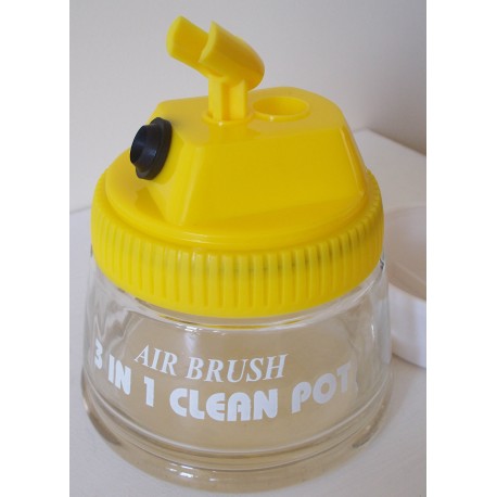 3 in 1 Airbrush cleaning pot 