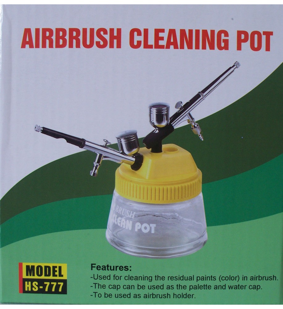3-in-1 Airbrush Cleaning Pot