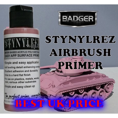 Stynylrez Primer: And How I Airbrush It. 