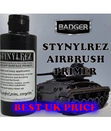 Badger Airbrush primer Stynylrez Black 4oz