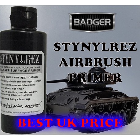 Badger - Stynylrez Primer Black 4 oz - 403