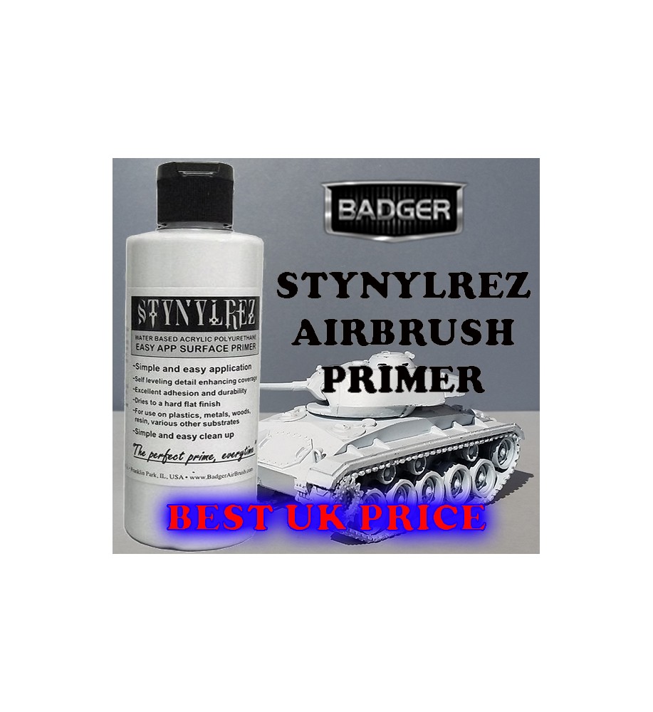 Badger Stynylrez Metal airbrush primer 