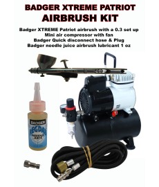 Badger Xtreme 105 airbrush with Compressor